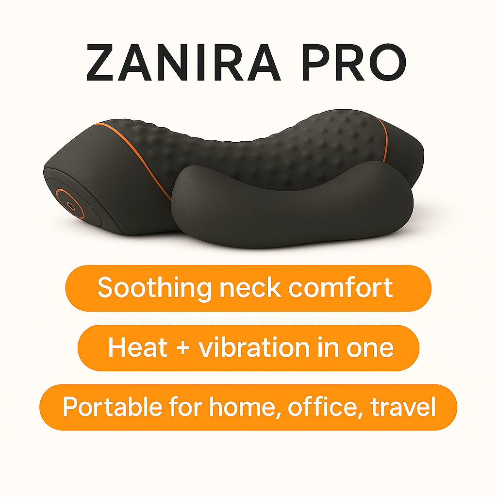 Feel the difference of daily neck relaxation with the Zanira Pro