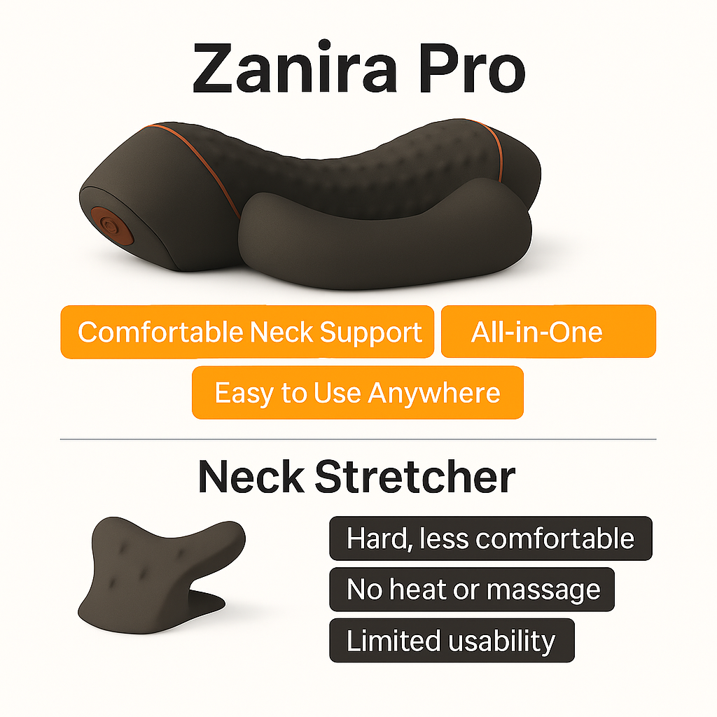 Feel the difference of daily neck relaxation with the Zanira Pro