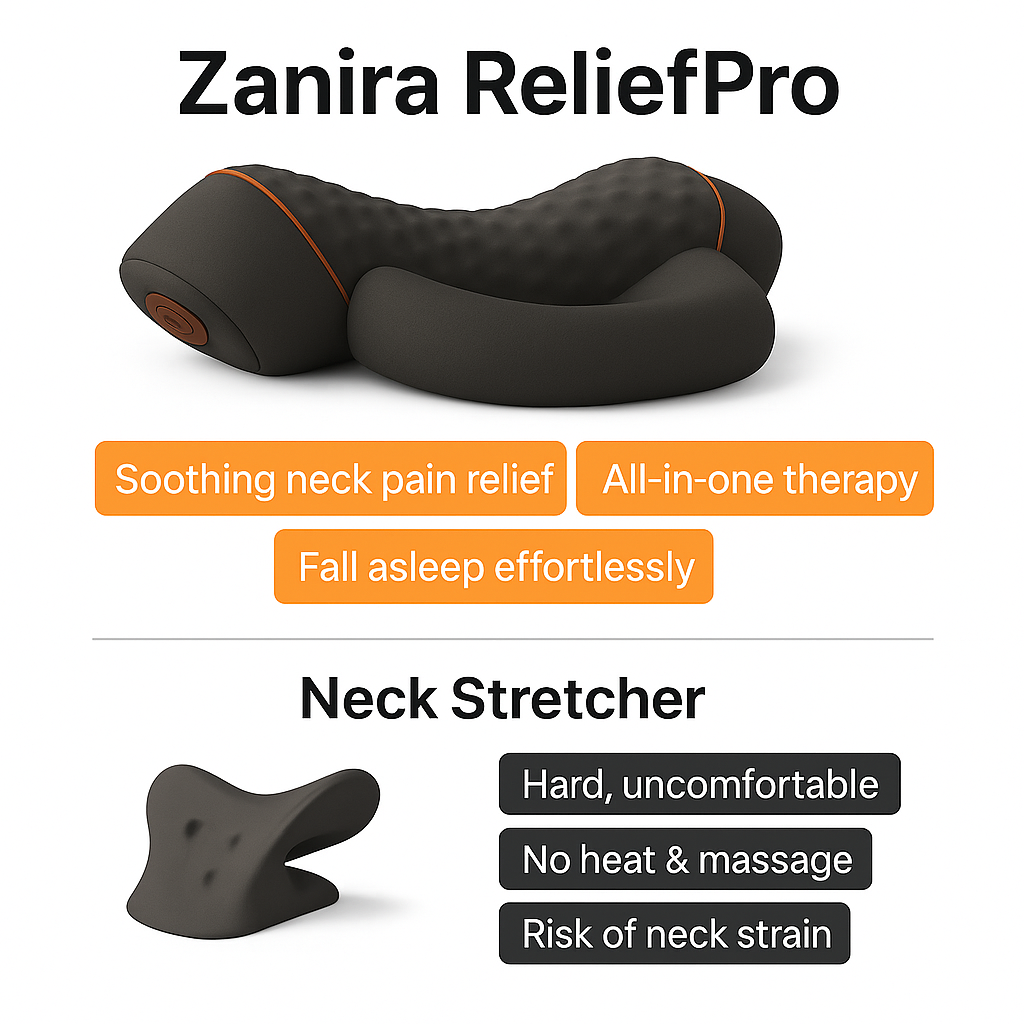 Get lasting neck relief and deep relaxation with the Zanira ReliefPro