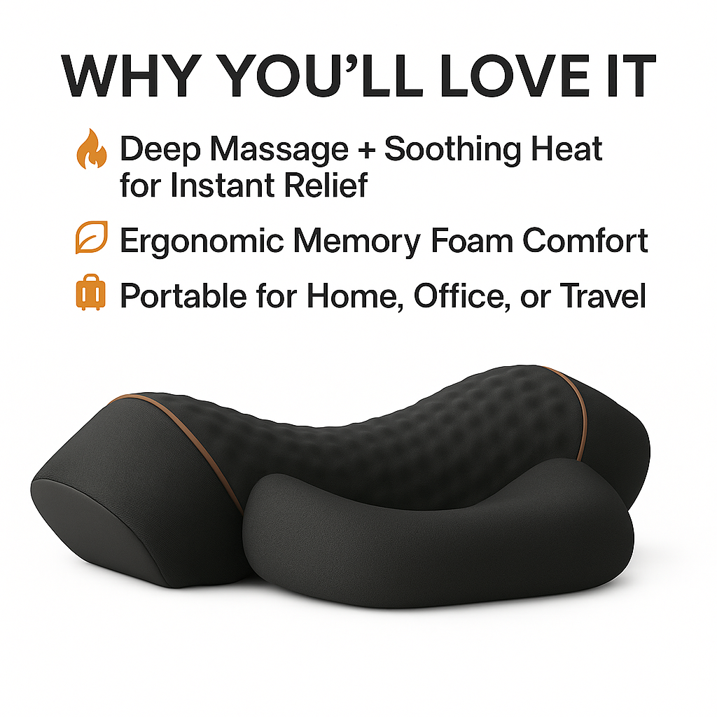 Get lasting neck relief and deep relaxation with the Zanira ReliefPro